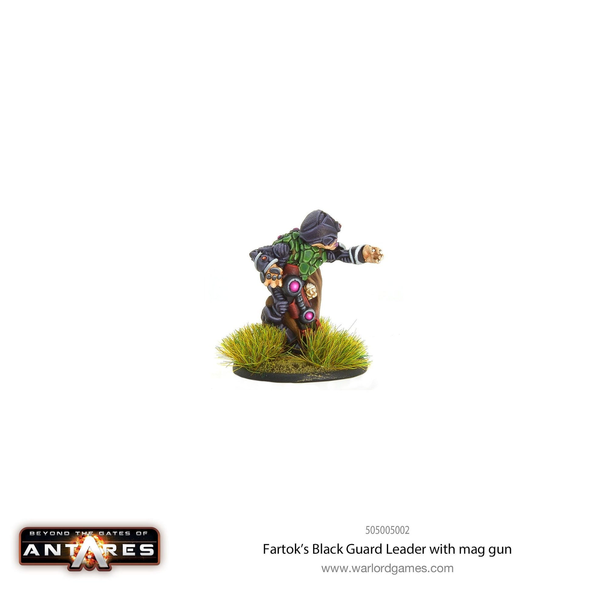 Gates of Antares: Ghar - Fartok's Black Guard leader with mag gun