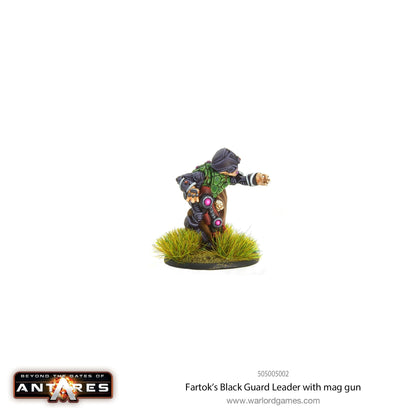Gates of Antares: Ghar - Fartok's Black Guard leader with mag gun