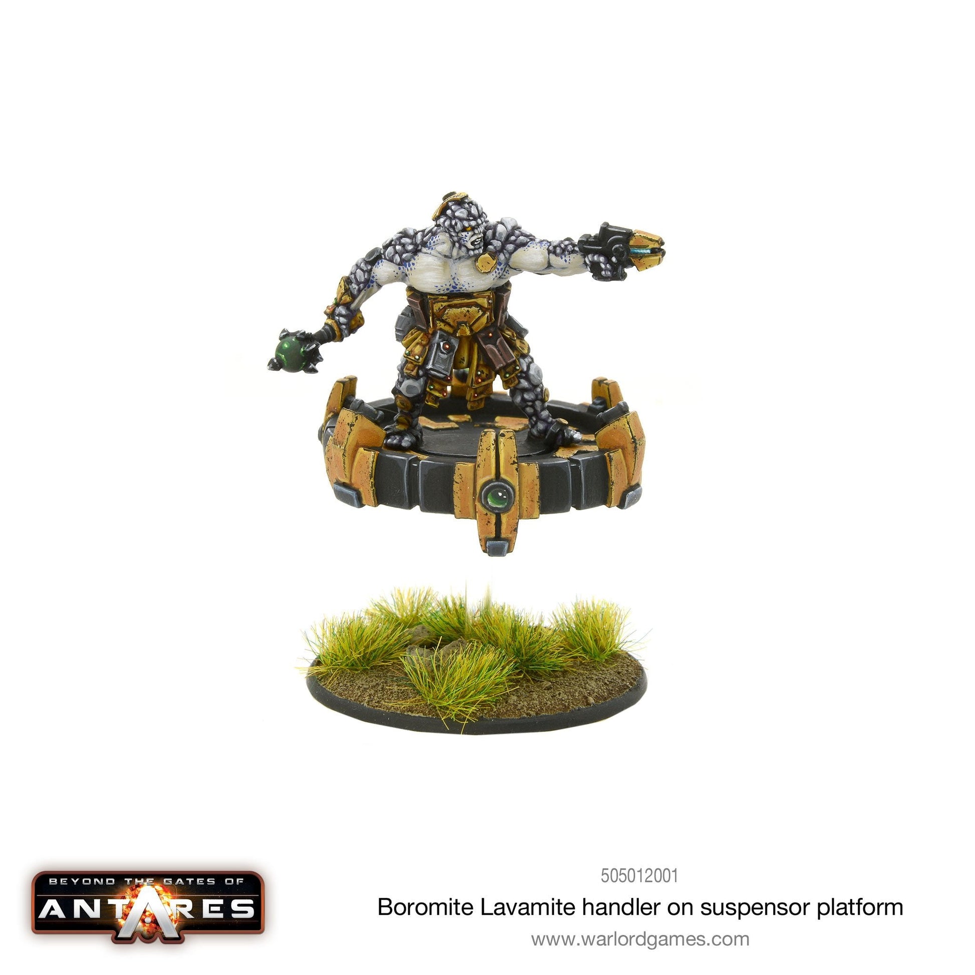 Gates of Antares: Boromite - Boromite Lavamite handler on suspensor platform