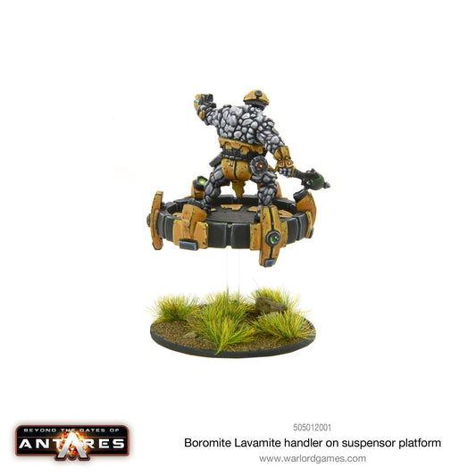 Gates of Antares: Boromite - Boromite Lavamite handler on suspensor platform