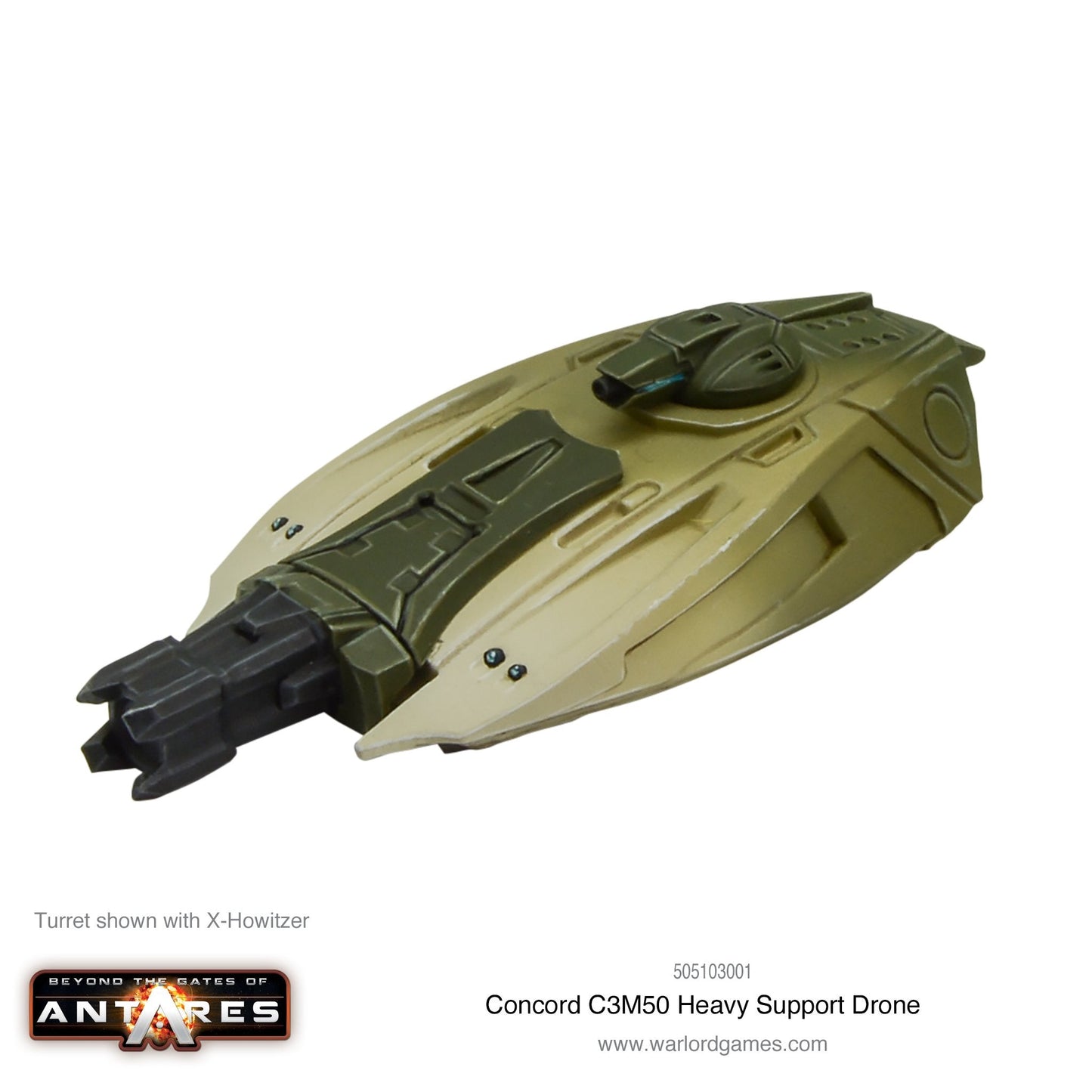 Gates of Antares: Concord - C3M50 heavy support drone turret