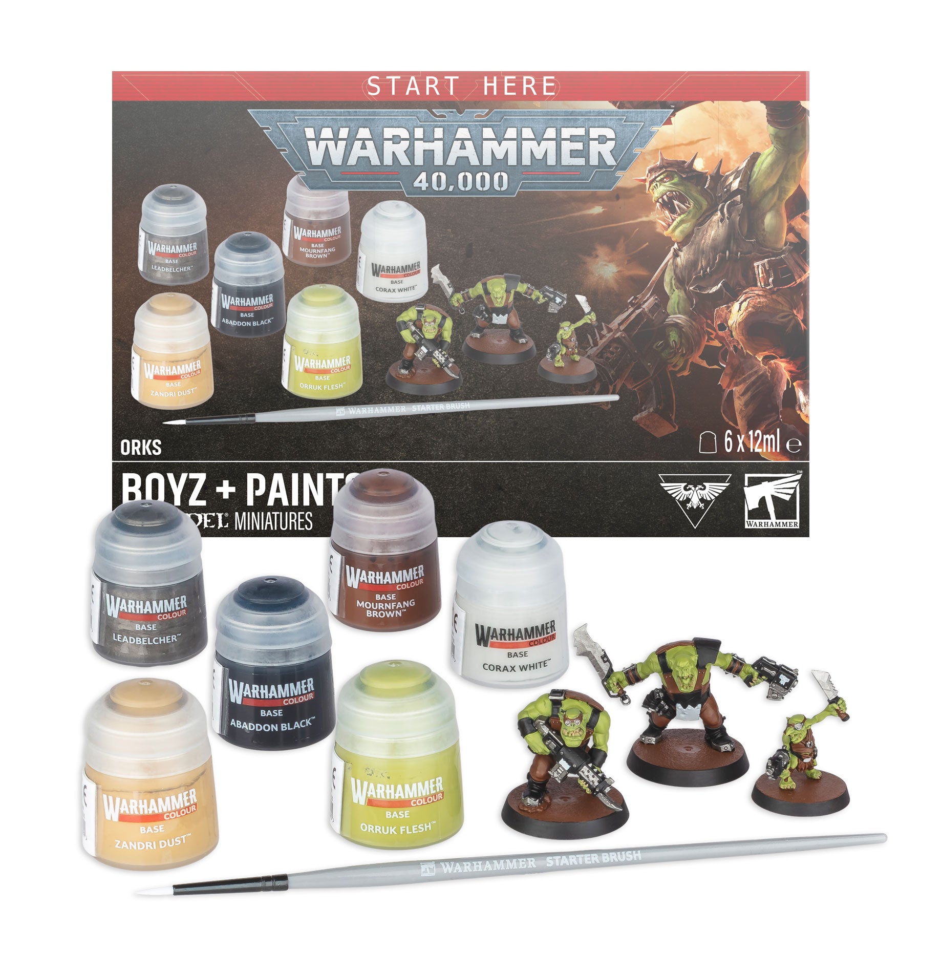Orks: Boyz + Paints
