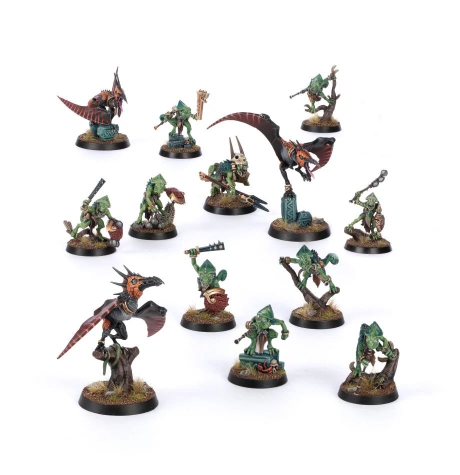 Spearhead: Seraphon – Sunblooded Prowlers