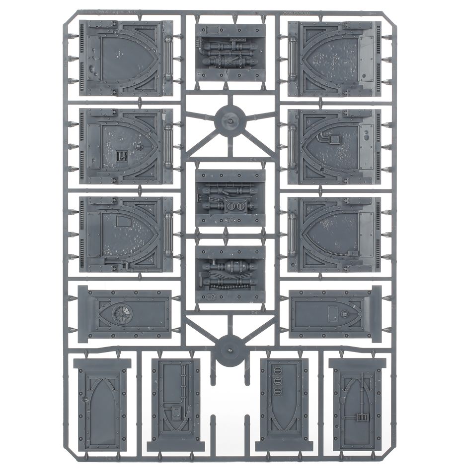 Necromunda Zone Mortalis Columns and Walls