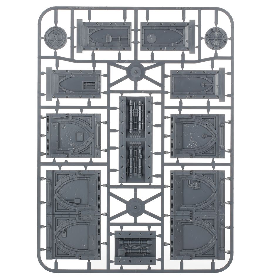 Necromunda Zone Mortalis Columns and Walls