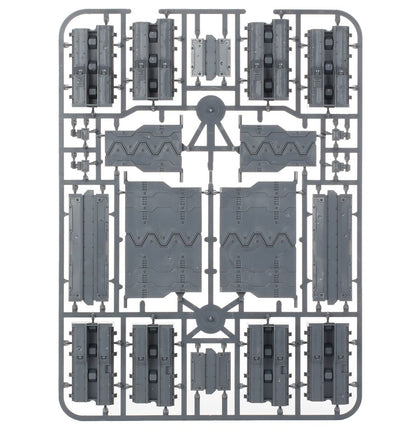 Necromunda Zone Mortalis Columns and Walls