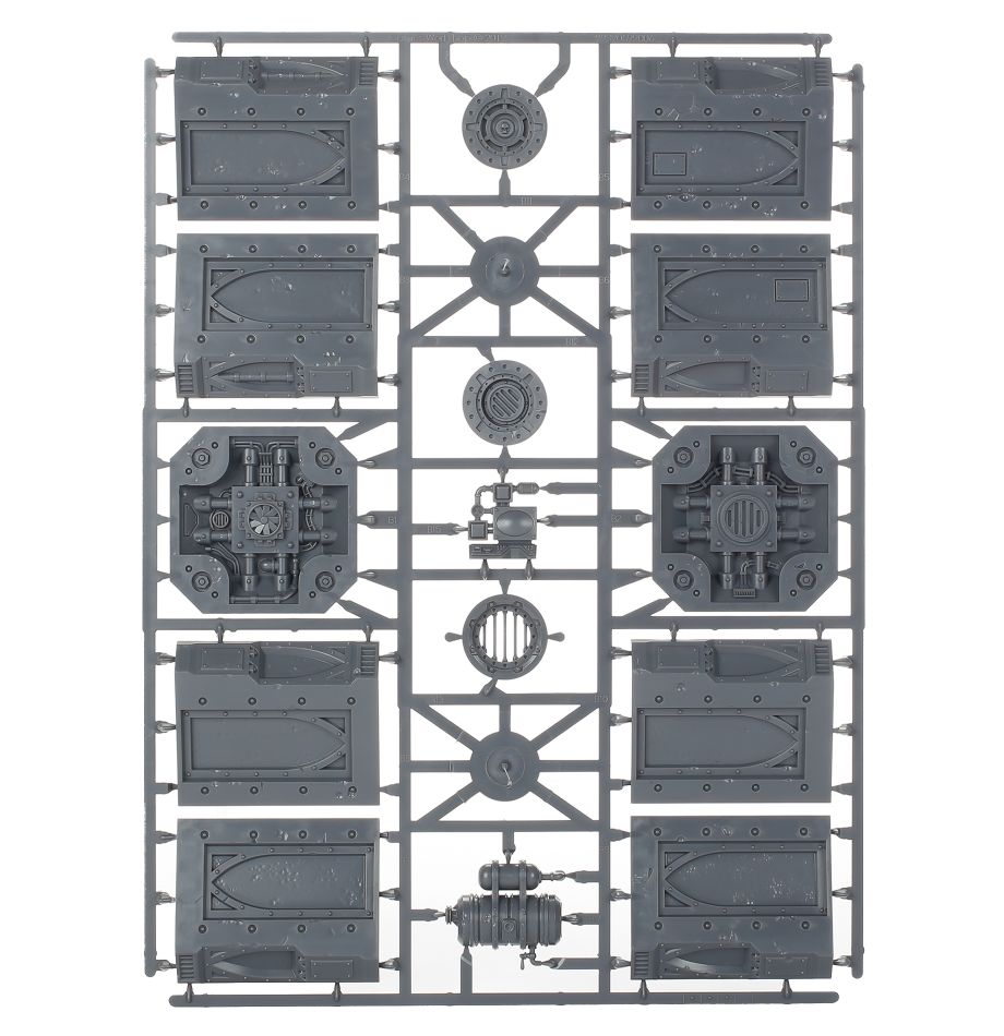 Necromunda Zone Mortalis Columns and Walls