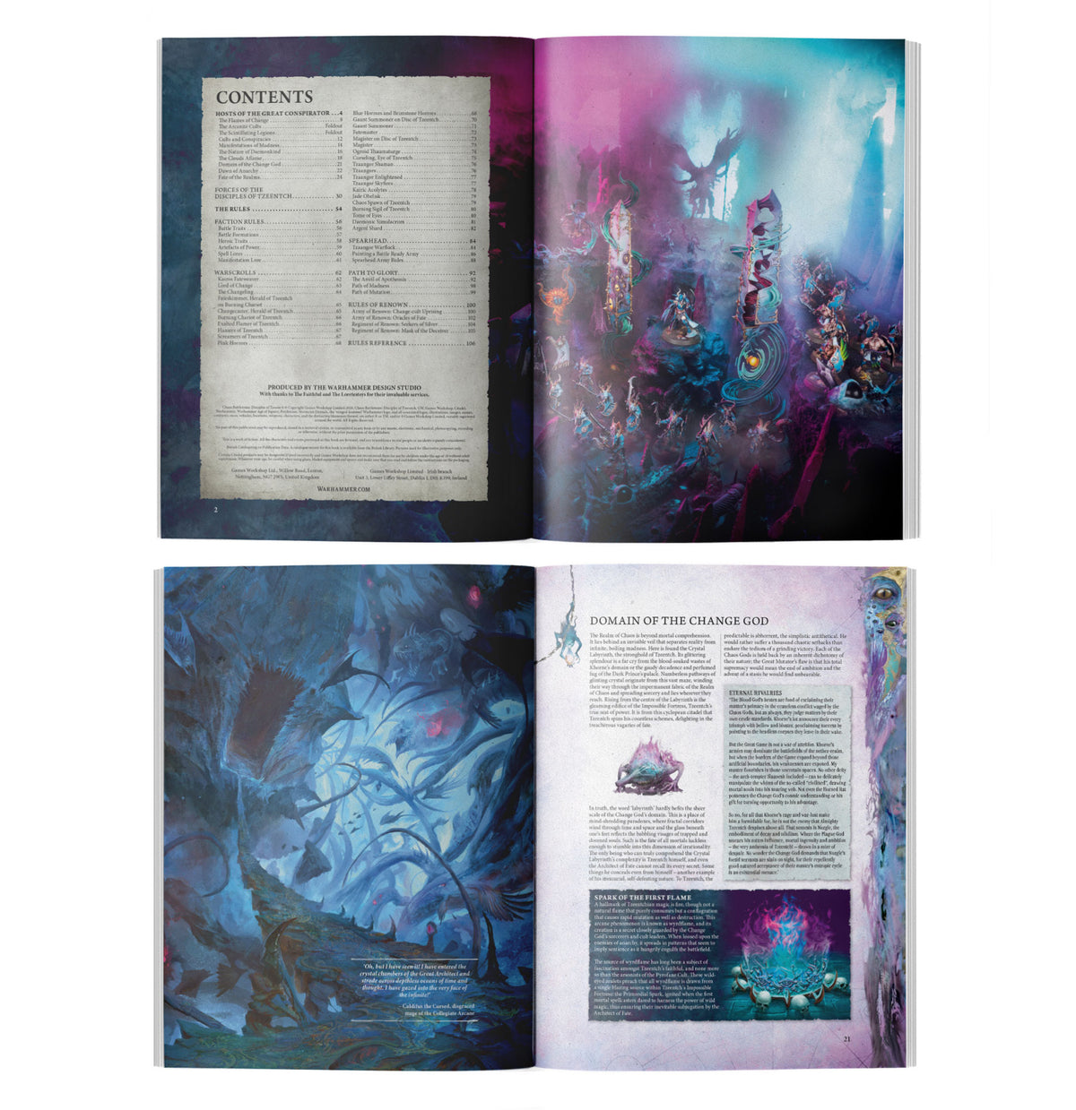 Chaos Battletome: Disciples of Tzeentch