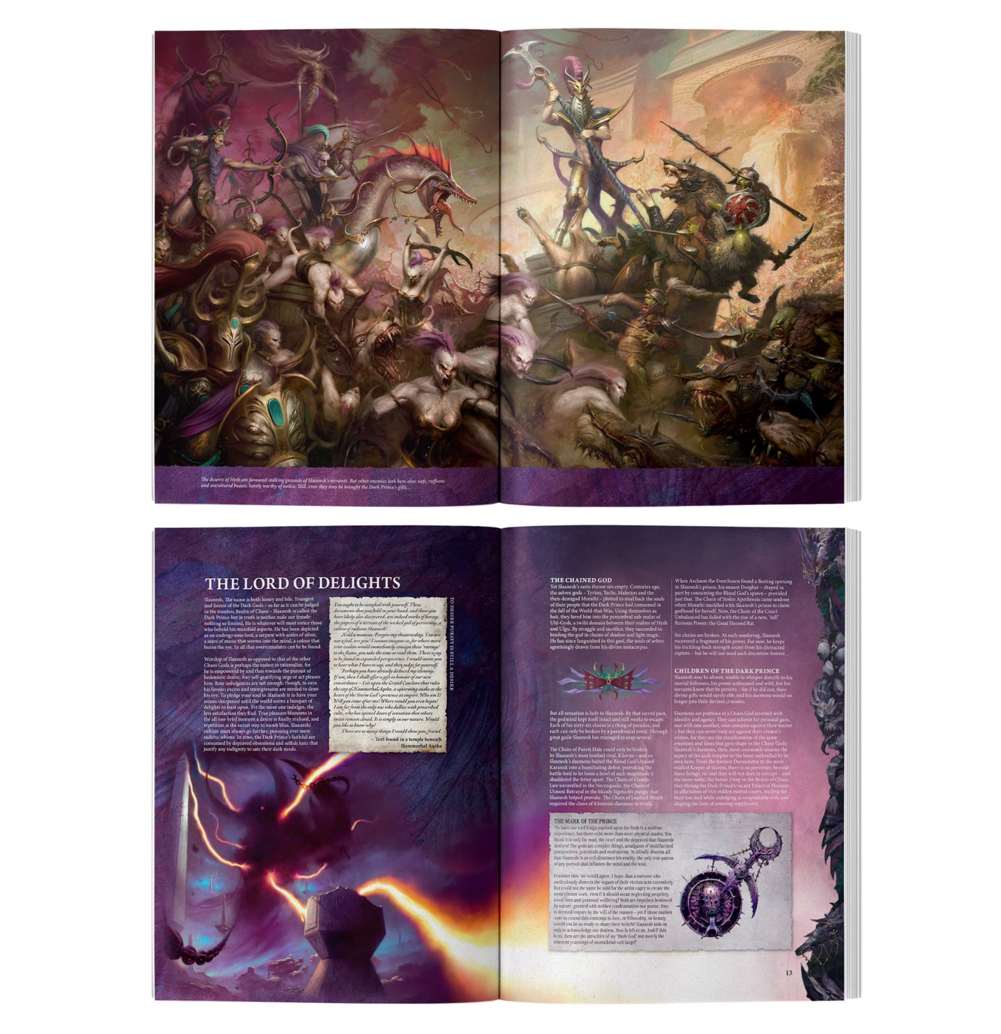 Chaos Battletome: Hedonites of Slaanesh – Gamer's Edition