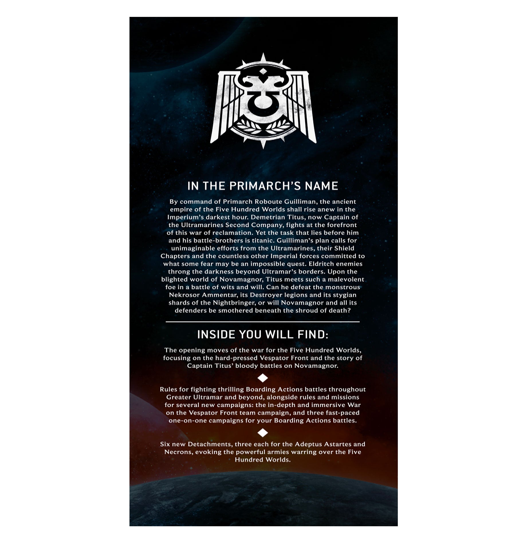 500 Worlds: Titus – The Battle for Unity Begins