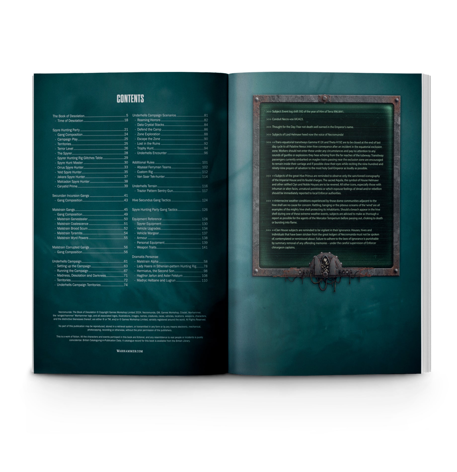 Necromunda: The Book of Desolation