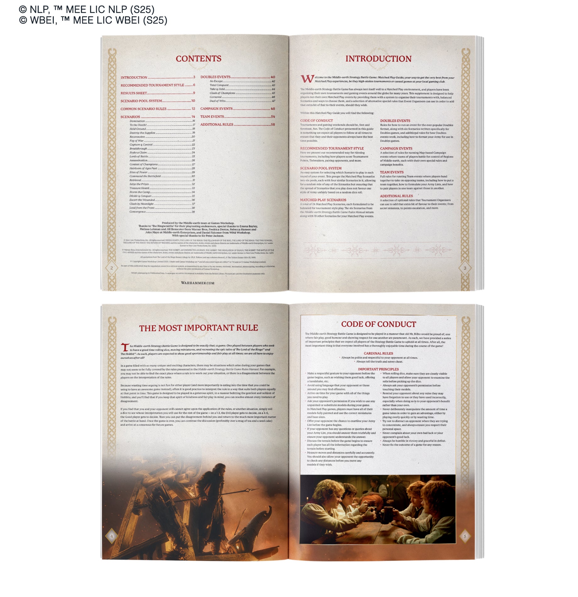 Middle-earth™ Strategy Battle Game: Matched Play Guide