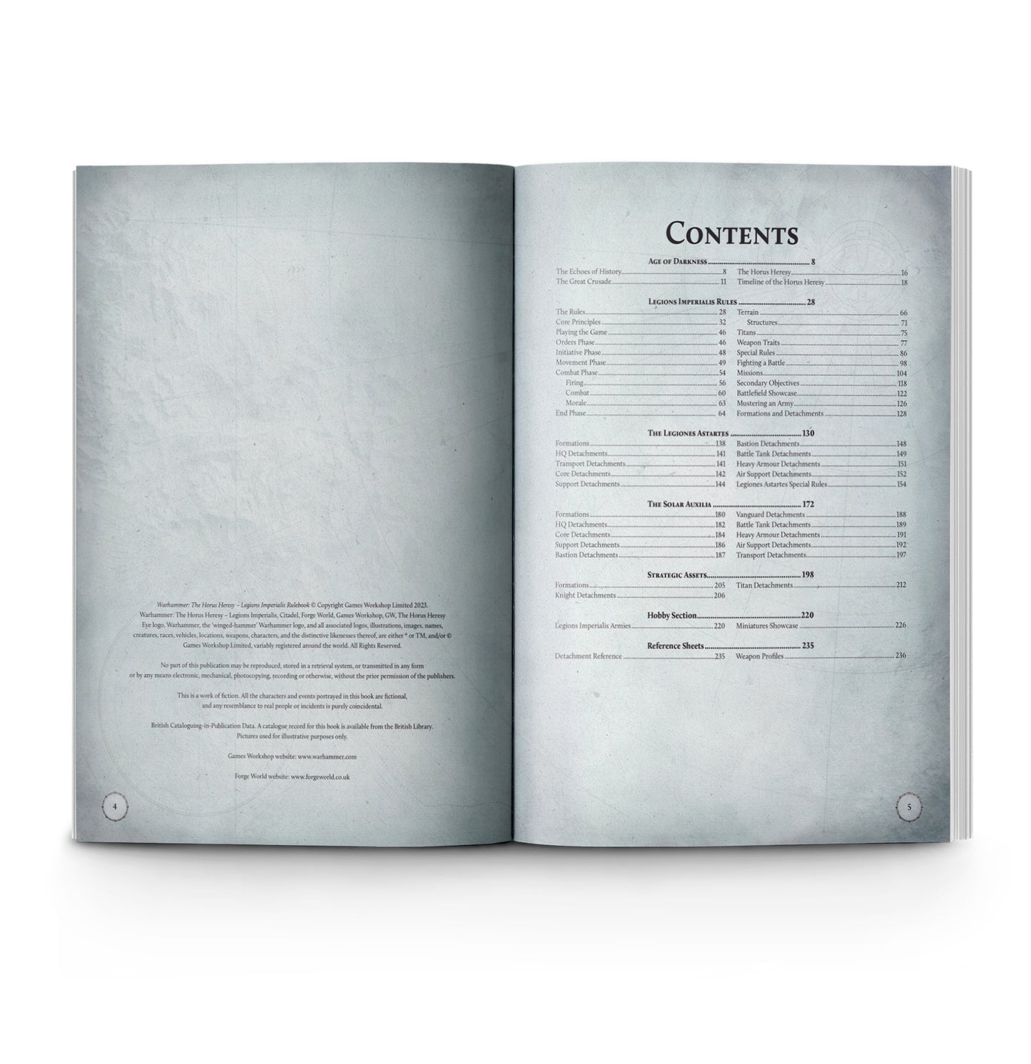 Warhammer: The Horus Heresy – Legions Imperialis Rulebook