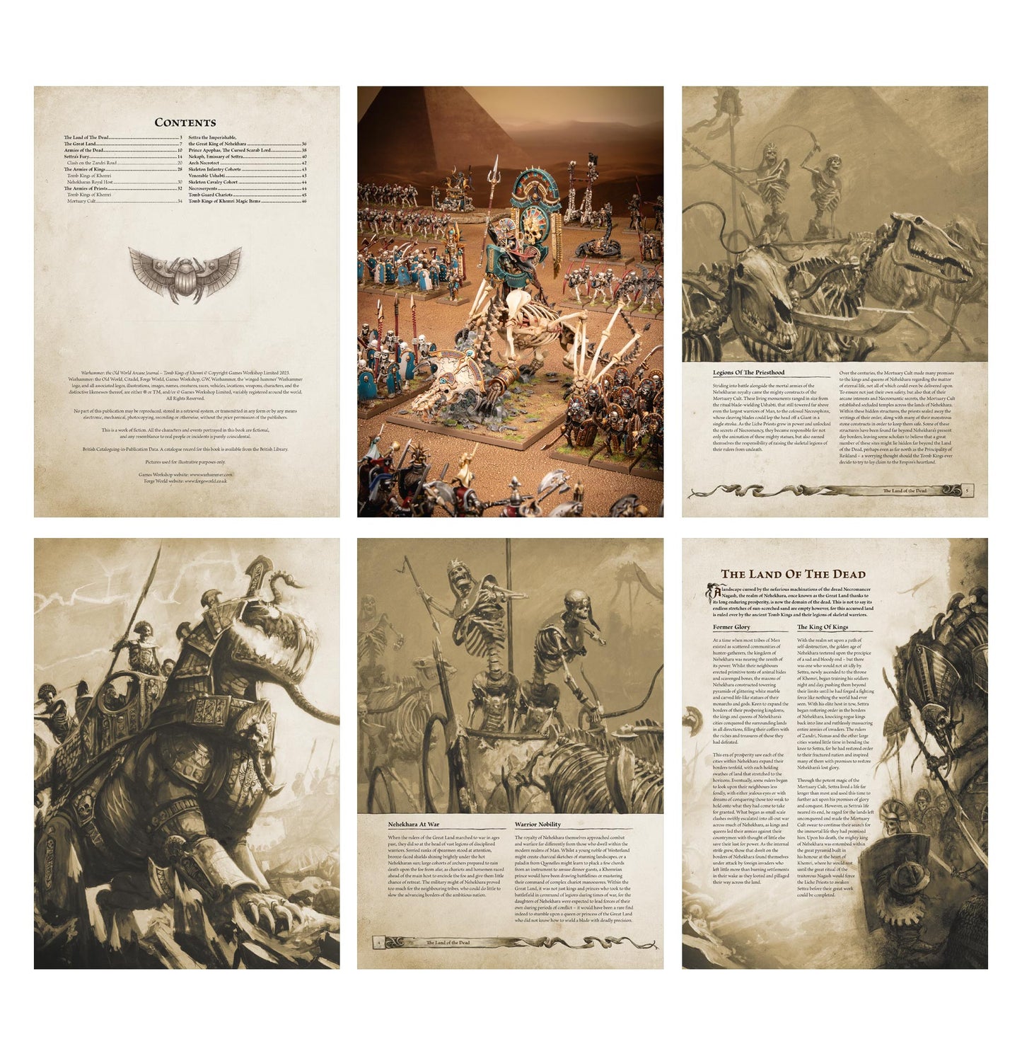 Arcane Journal: Tomb Kings of Khemri