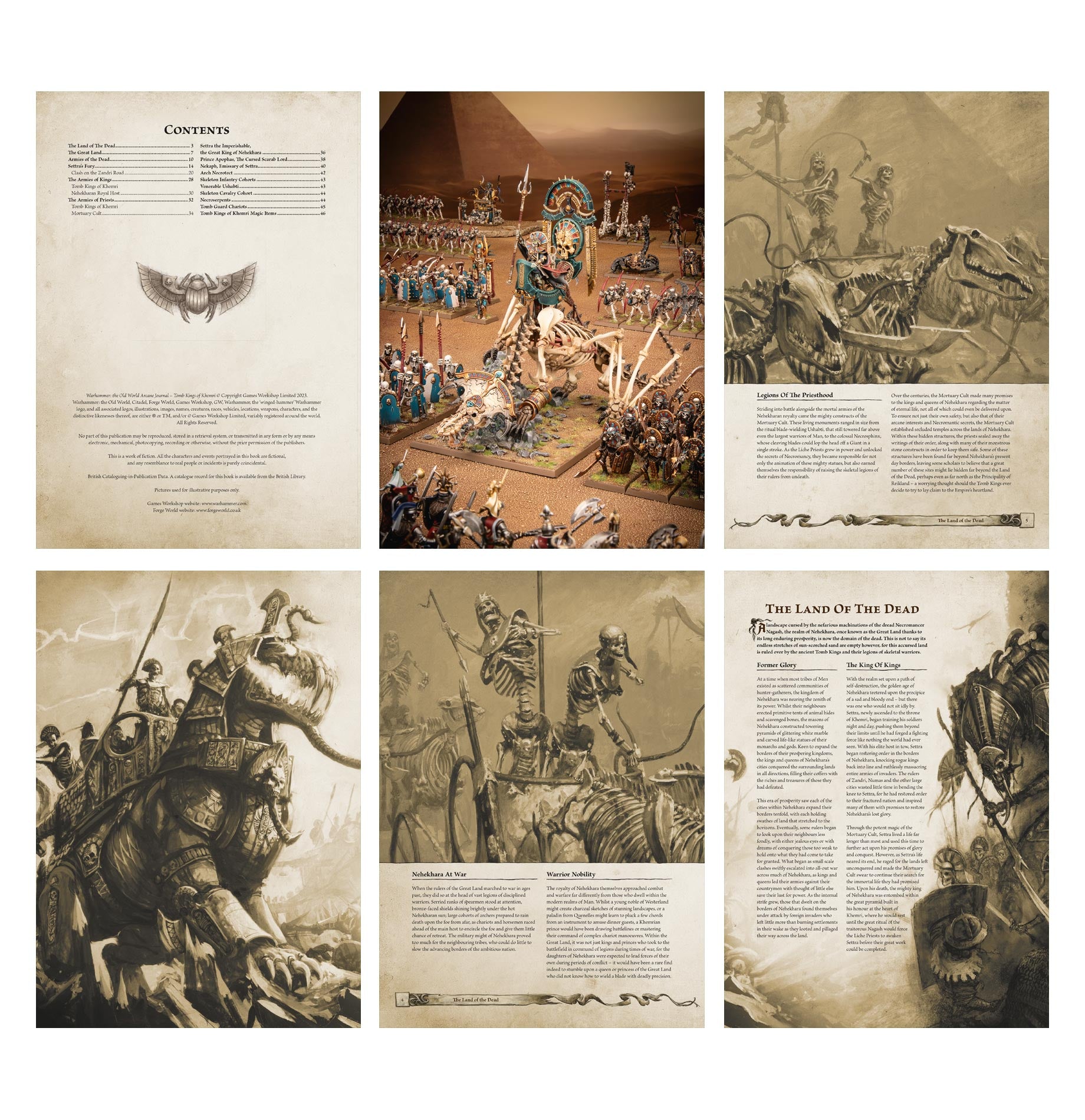 Arcane Journal: Tomb Kings of Khemri