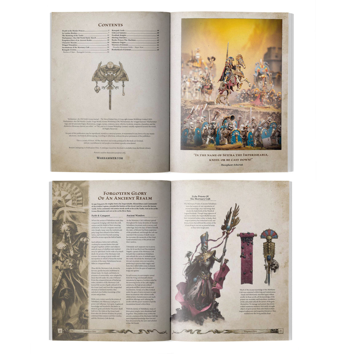 Arcane Journal: The War of Settra's Fury