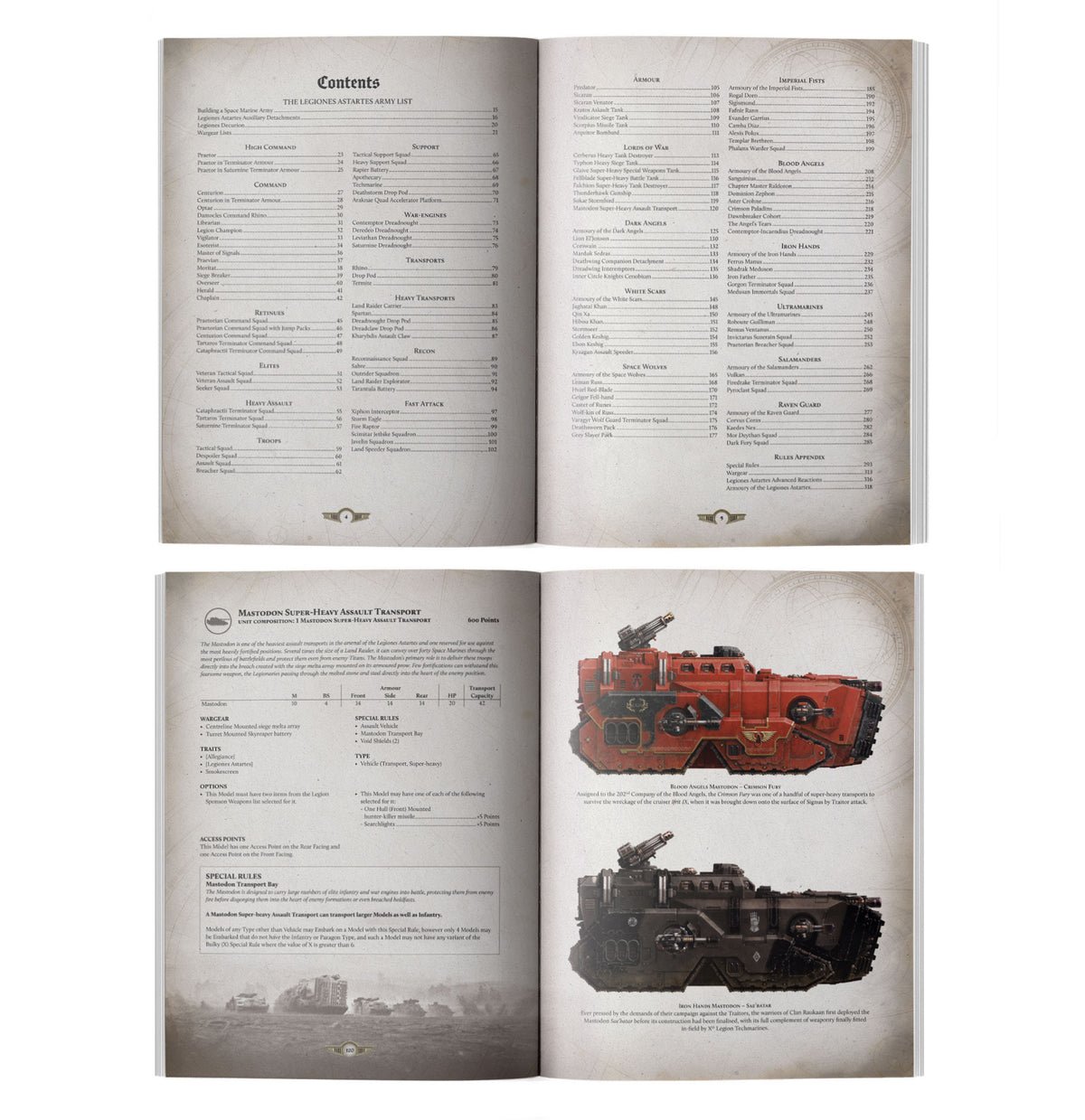 Liber Astartes: Loyalist Legiones Astartes Army Book
