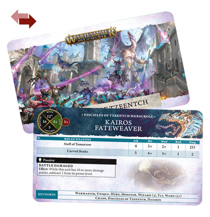 Warscroll Cards: Disciples of Tzeentch