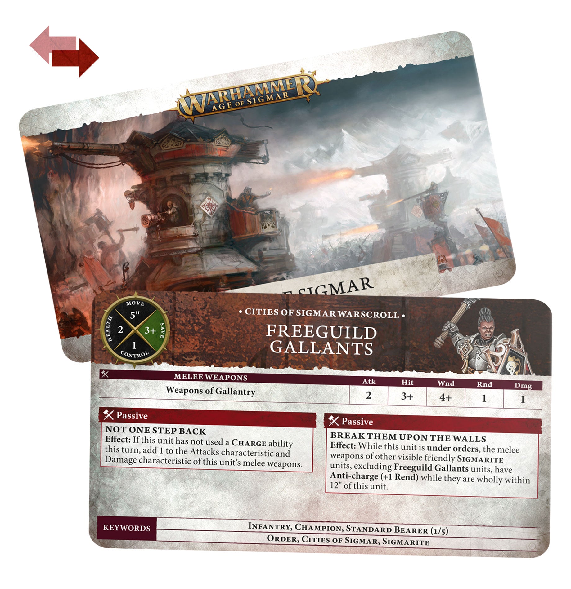 Warscroll Cards: Cities of Sigmar
