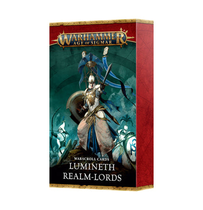 Warscroll Cards: Lumineth Realm-lords (English)