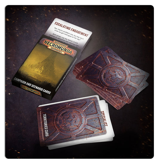 Necromunda Skirmish Campaign and Scenario Cards