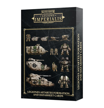 Legiones Astartes Formation and Datasheet Cards