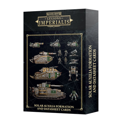 Solar Auxilia Formation and Datasheet Cards