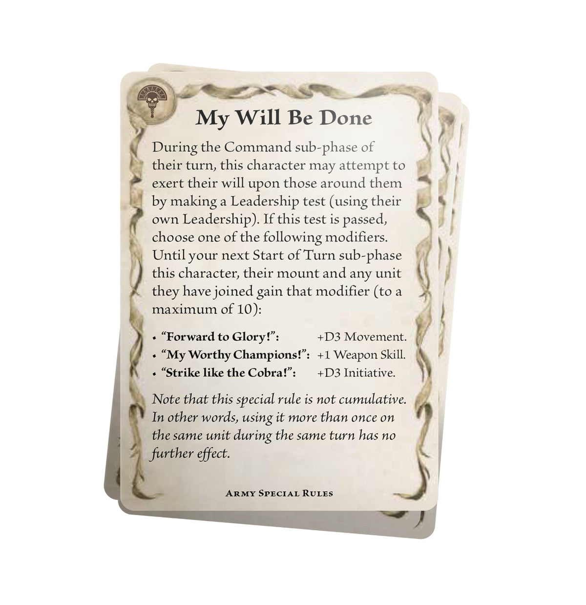 Tomb Kings of Khemri: Ravening Hordes & Arcane Journals Reference Card Pack