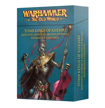 Tomb Kings of Khemri: Ravening Hordes & Arcane Journals Reference Card Pack