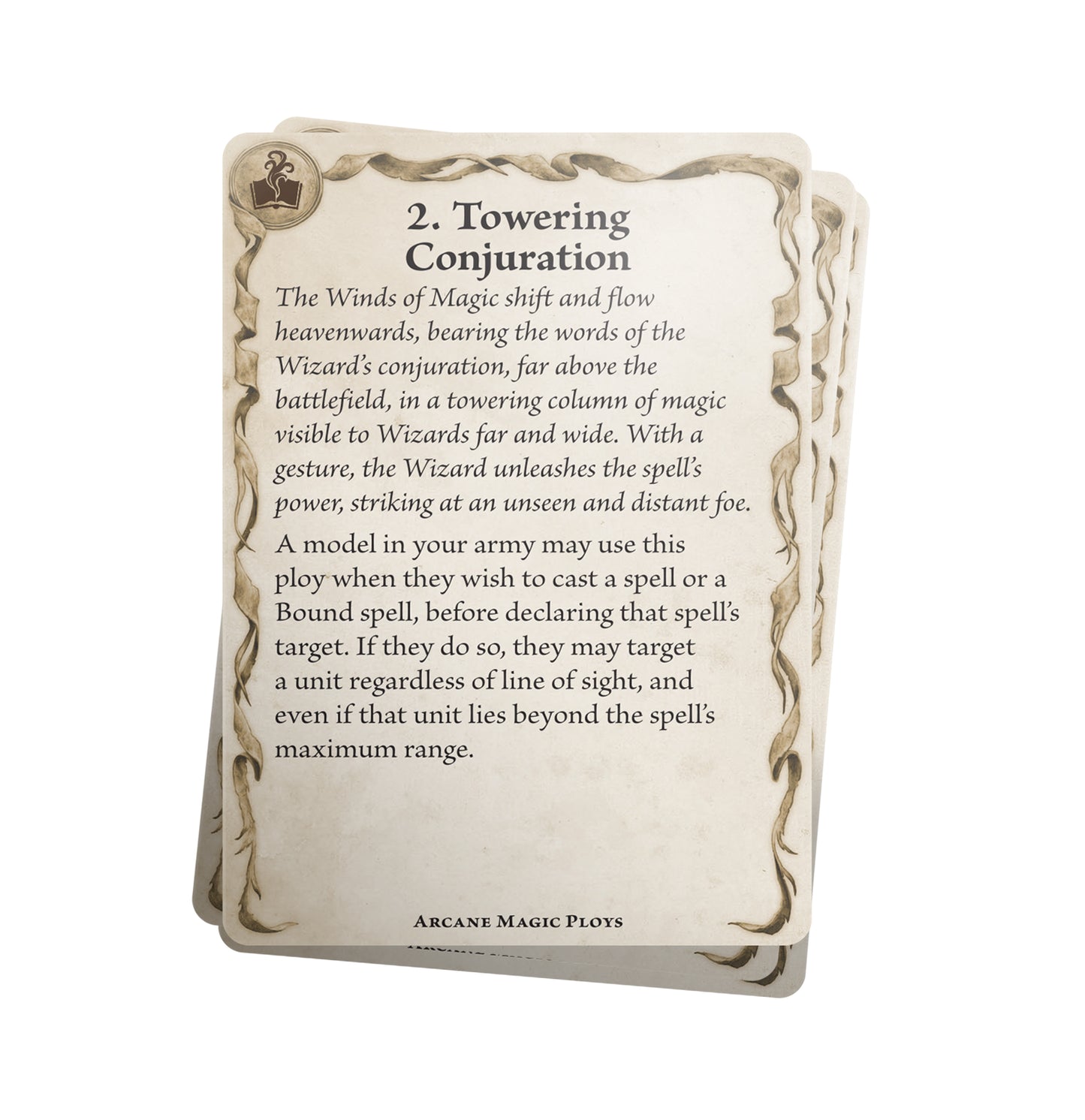 Arcane Magic Ploys Card Pack