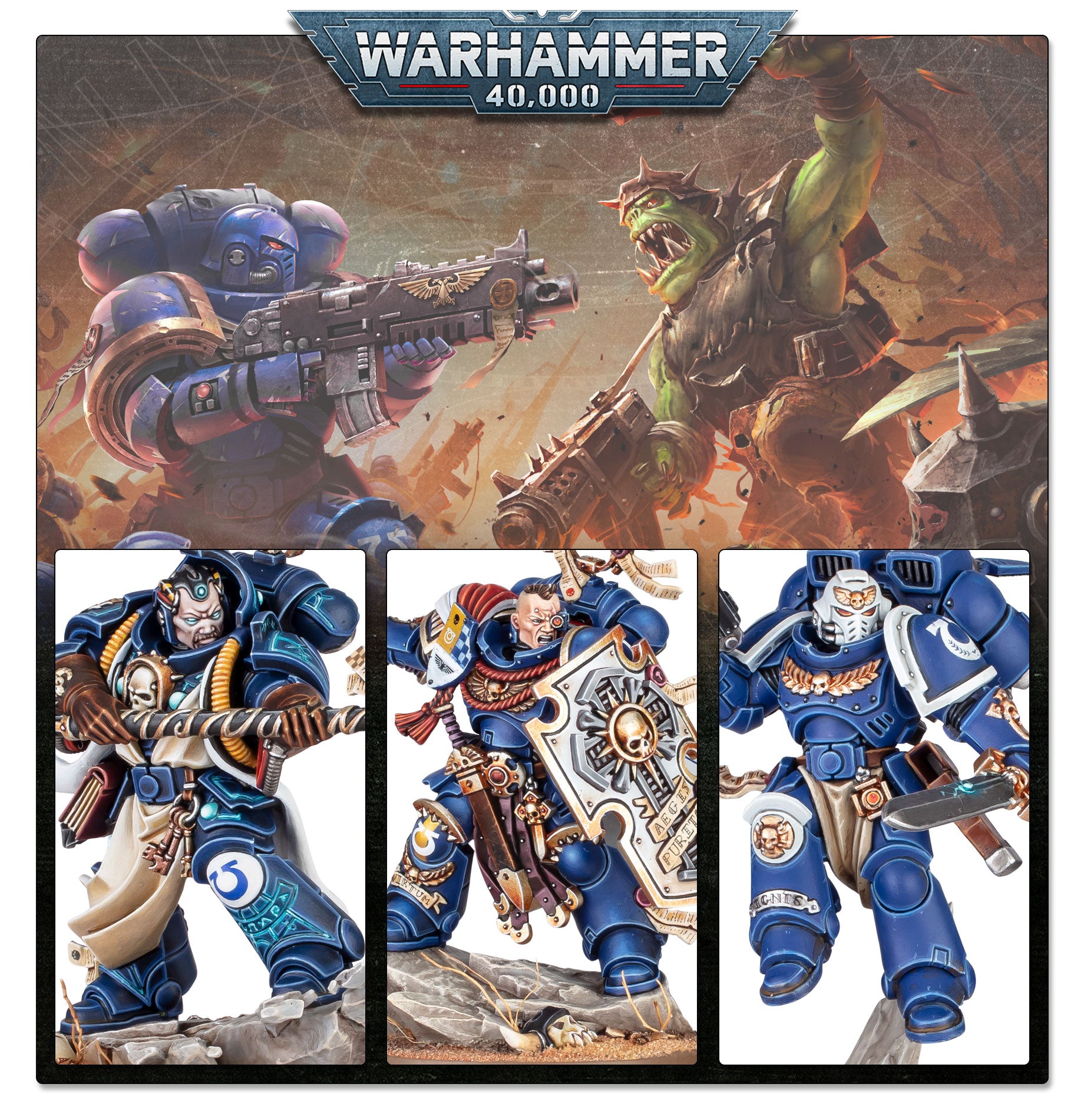 Warhammer 40,000 Getting Started with Space Marines