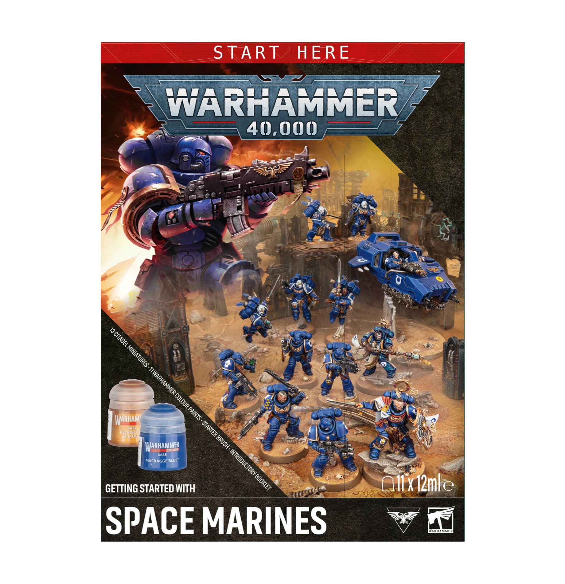 Warhammer 40,000 Getting Started with Space Marines