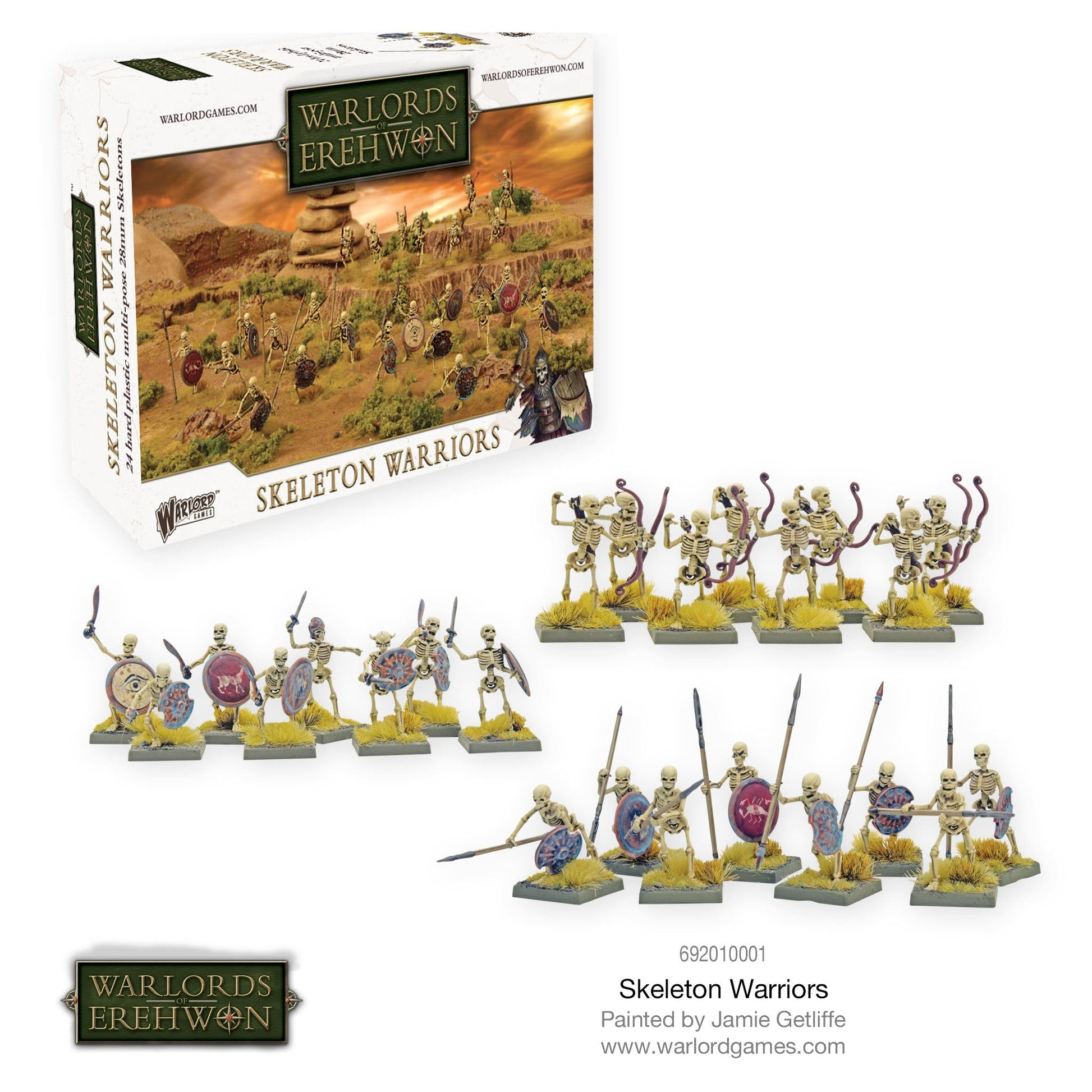 Warlords of Erehwon: Undead - Skeleton Warriors