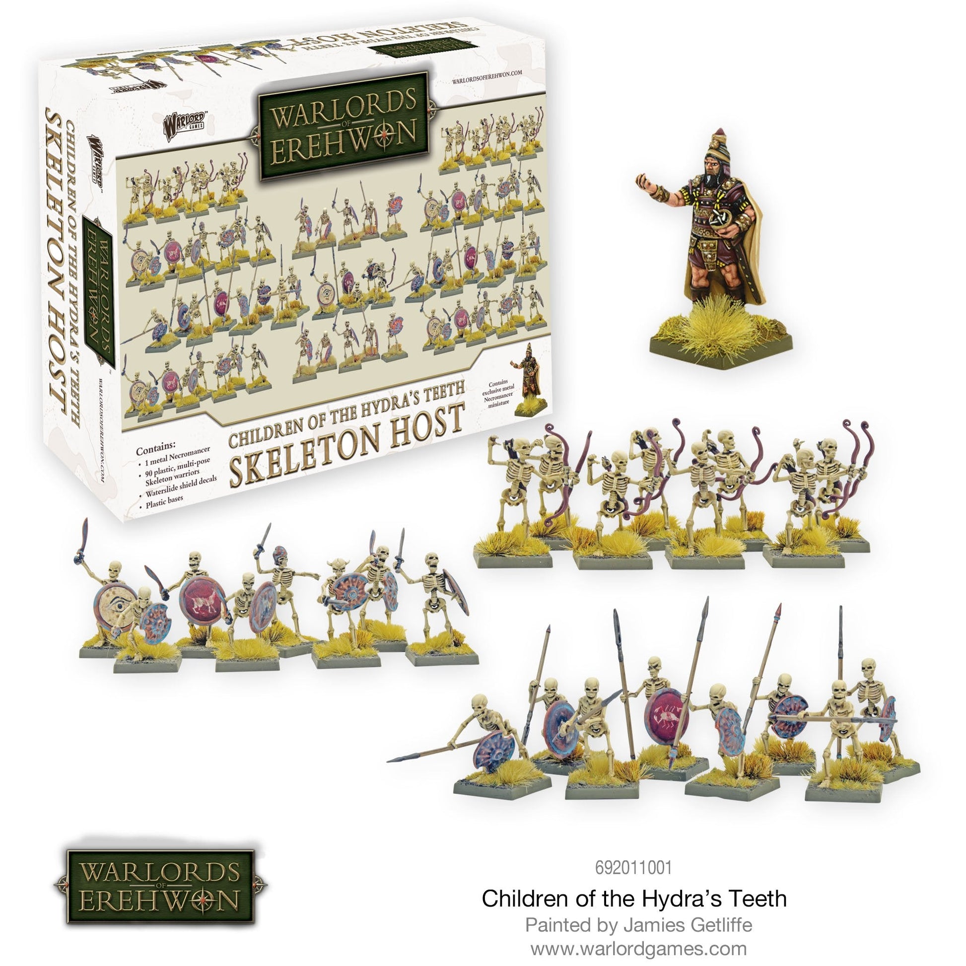 Warlords of Erehwon: Undead - Children of the Hydra's Teeth - Skeleton Host