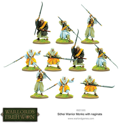 Pike & Shotte: Feudal Japan 1467-1603 - Warlord of Erehwon: Sohei Warrior Monks with naginata