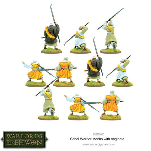 Pike & Shotte: Feudal Japan 1467-1603 - Warlord of Erehwon: Sohei Warrior Monks with naginata
