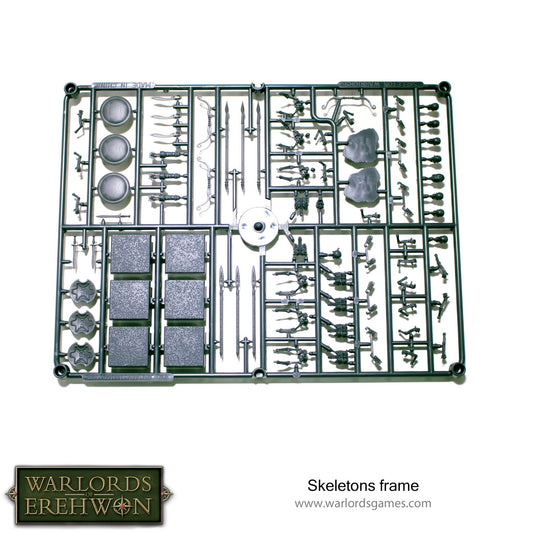 Warlords of Erehwon: Undead - Skeletons sprue