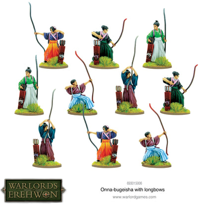 Pike & Shotte: Feudal Japan 1467-1603 - Warlord of Erehwon: Onna-bugeisha with longbows