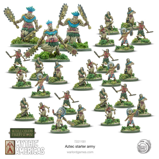 Mythic Americas: Aztecs - Aztec Warband Starter Set