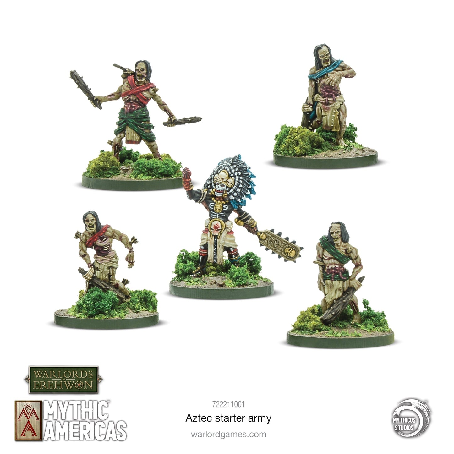 Mythic Americas: Aztecs - Aztec Warband Starter Set