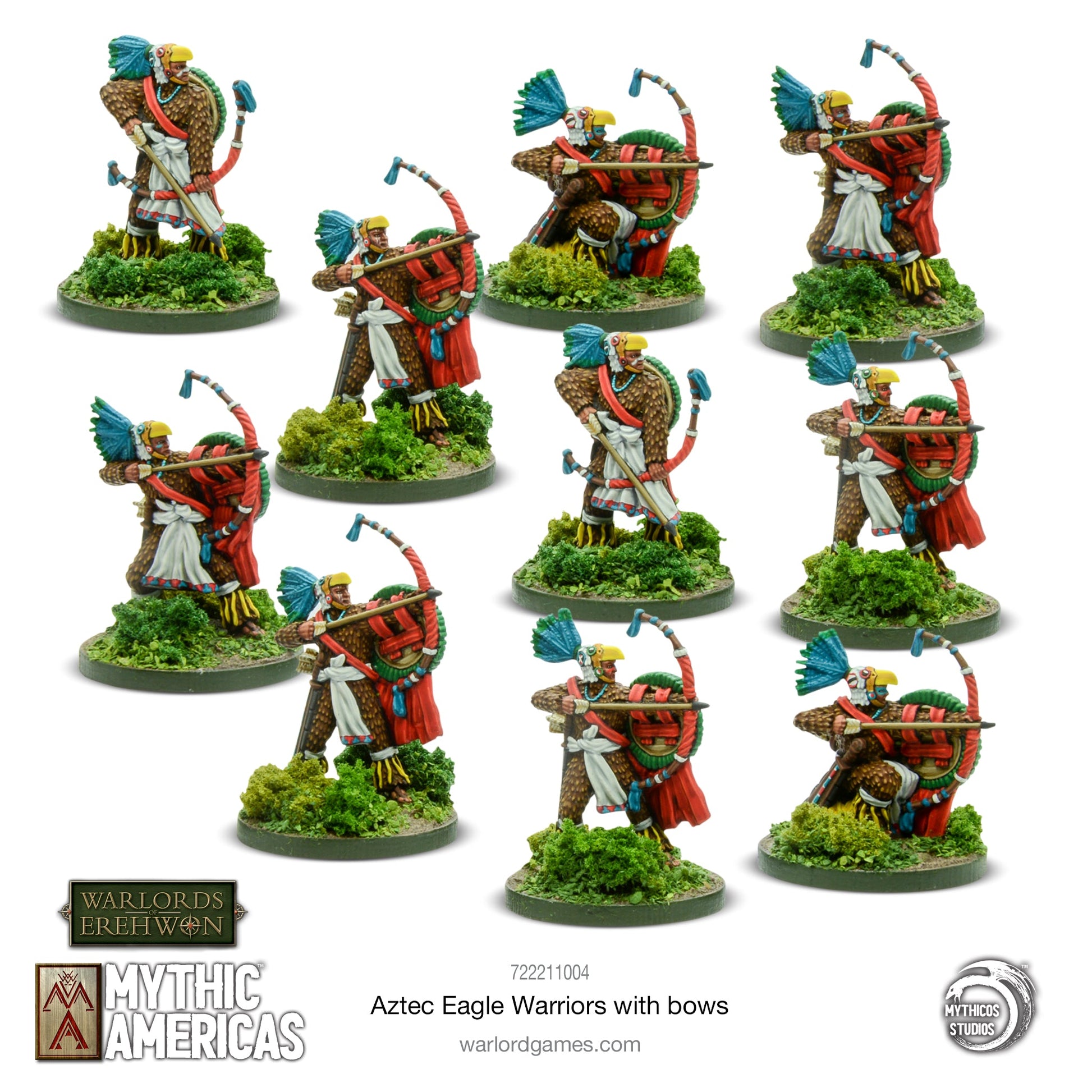 Mythic Americas: Aztecs - Aztec: Eagle Warriors with bows