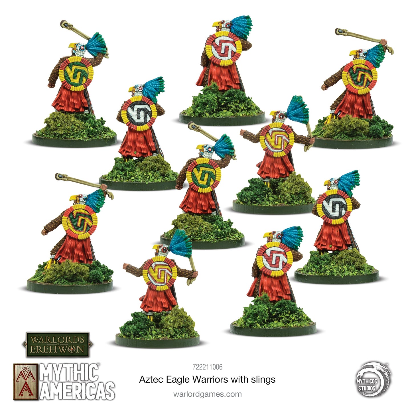 Mythic Americas: Aztecs - Aztec: Eagle Warrior Slingers