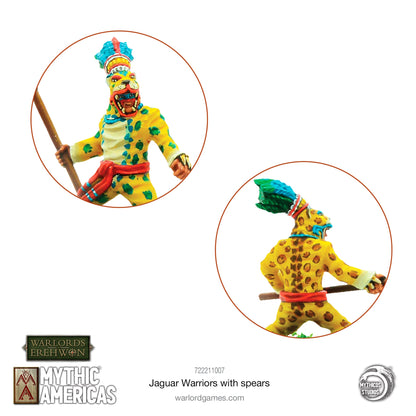 Mythic Americas: Aztecs - Aztec: Jaguar Warriors with spears