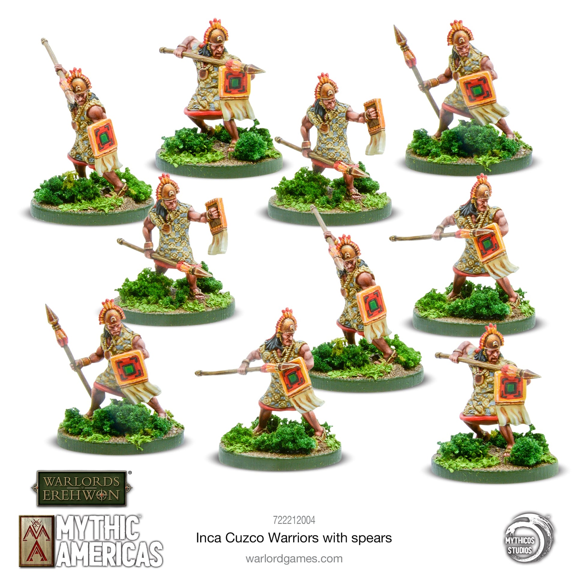 Mythic Americas: Inca - Inca: Cuzco Warriors with spears