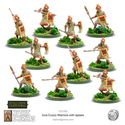 Mythic Americas: Inca - Inca: Cuzco Warriors with spears