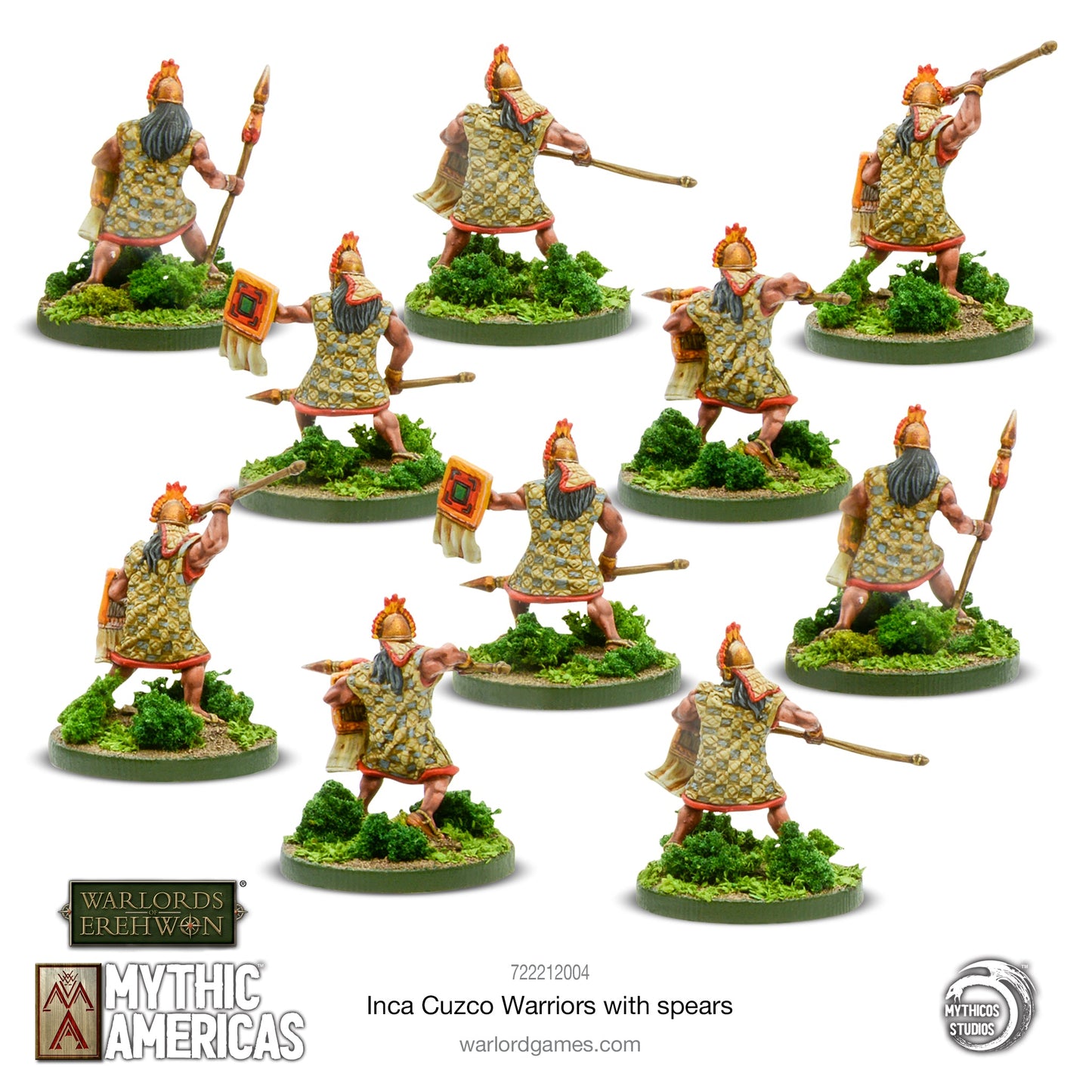 Mythic Americas: Inca - Inca: Cuzco Warriors with spears