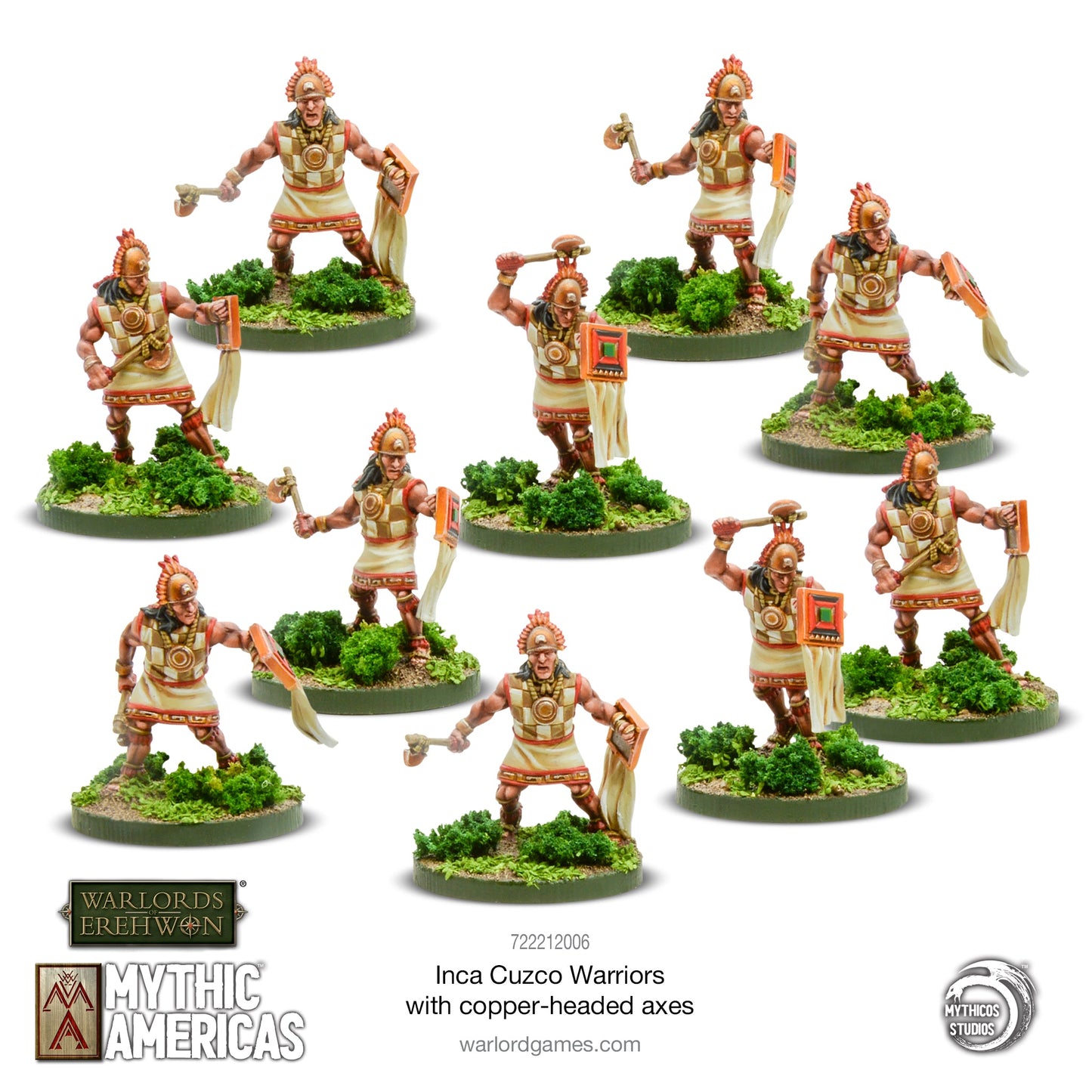 Mythic Americas: Inca - Inca: Cuzco Warriors with Copper-Headed Axes
