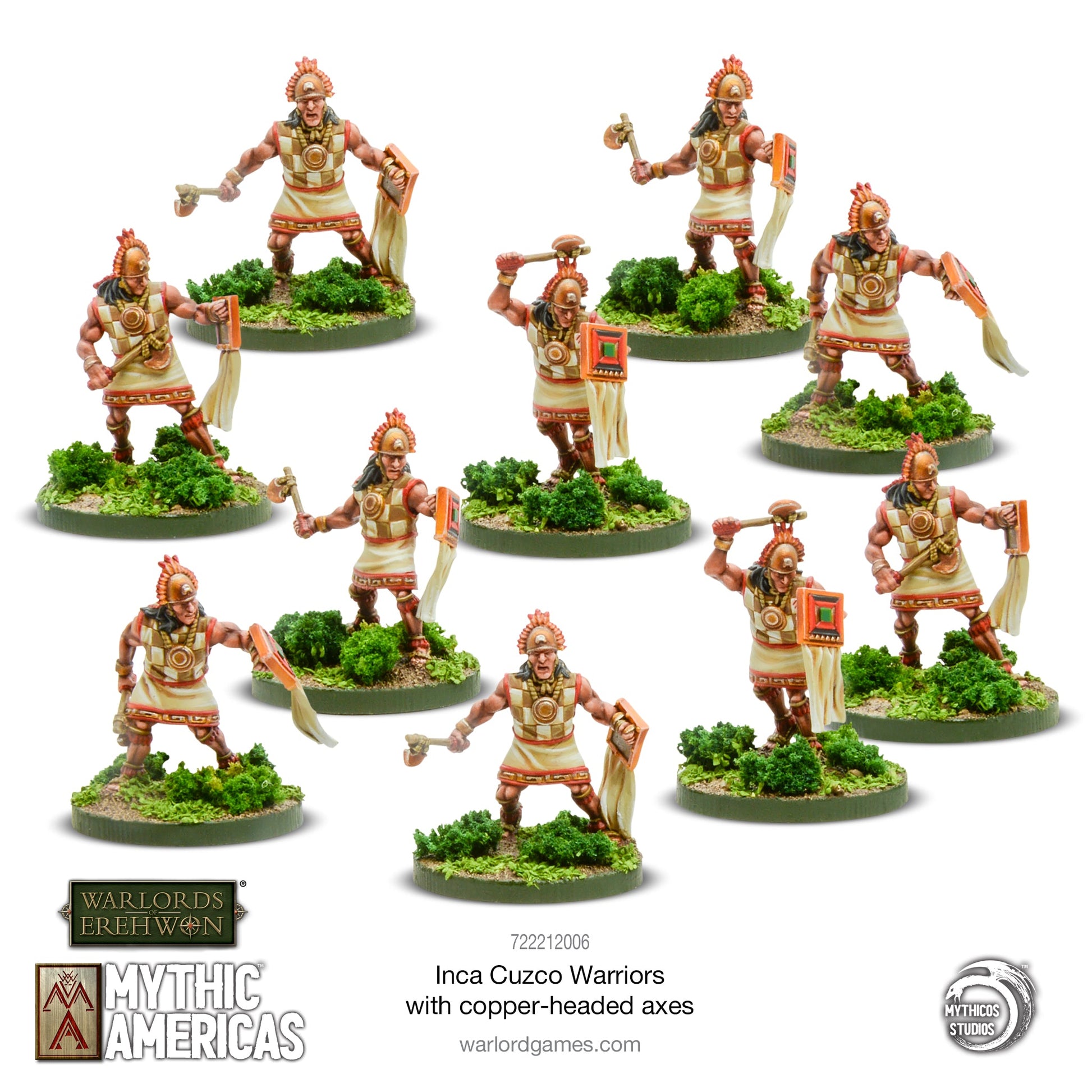 Mythic Americas: Inca - Inca: Cuzco Warriors with Copper-Headed Axes