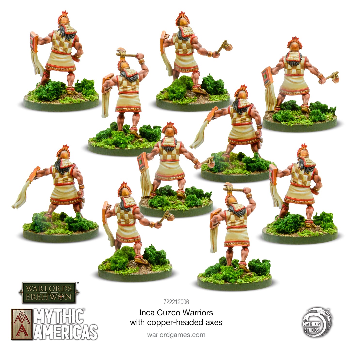 Mythic Americas: Inca - Inca: Cuzco Warriors with Copper-Headed Axes