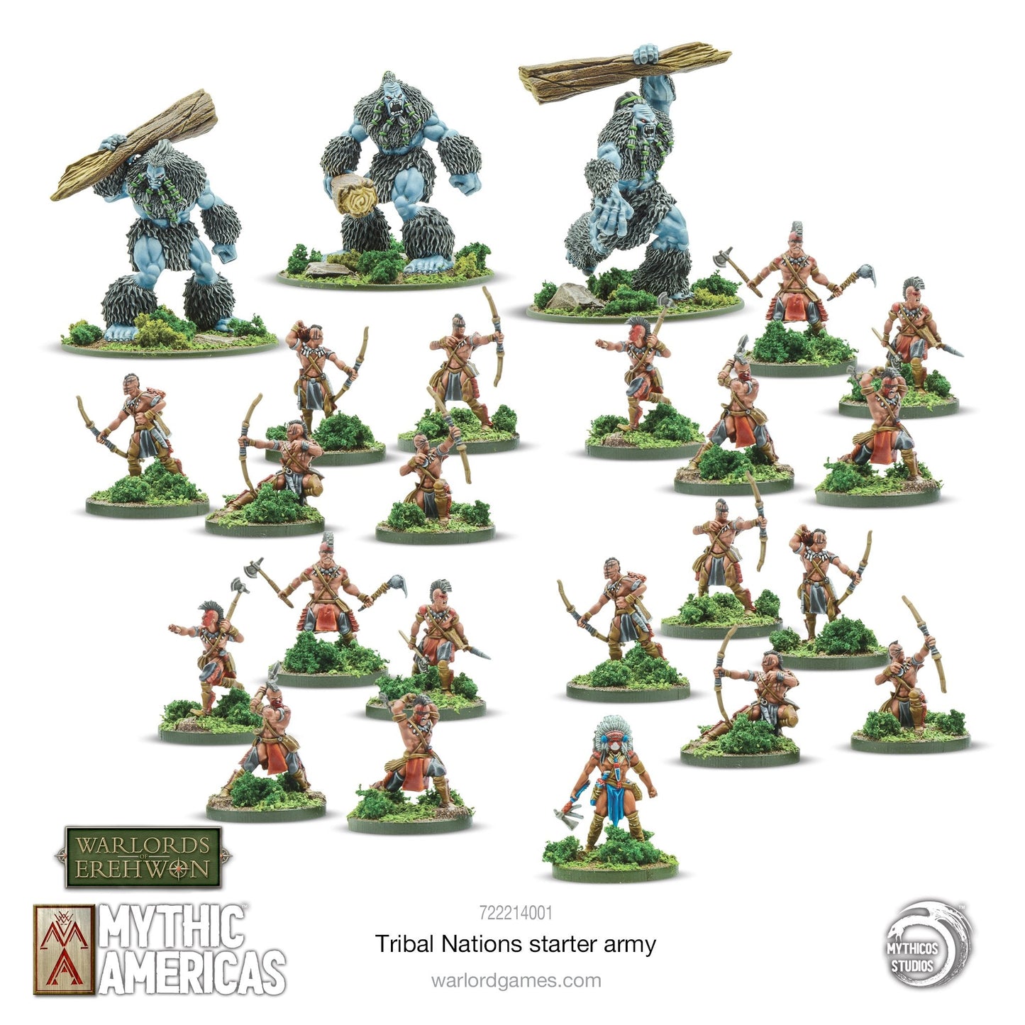 Mythic Americas: Tribal Nations - Tribal Nations Warband Starter Set